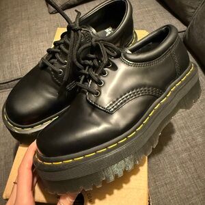 Dr. Martens Black Platform Shoes 
Originally $190 
Barely worn perfect condition